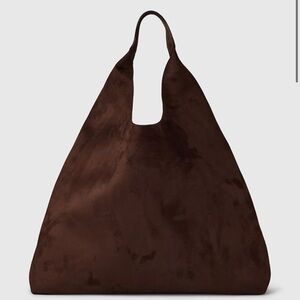 GAP Brown Suede Shoulder Bag